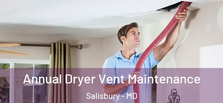  Annual Dryer Vent Maintenance Salisbury - MD